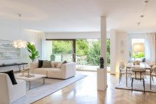 Wohn- und Essbereich Maisonettewohnung - Wohnen mit Hauscharakter in der Gartenstadt  Bremen Vahr