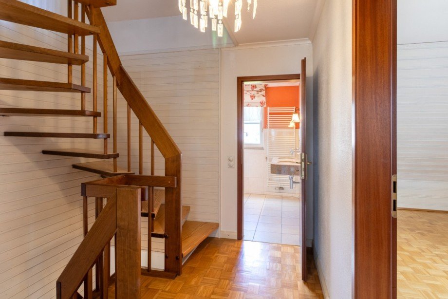 Flur im Obergeschoss Doppelhaush�lfte Kummerfeld