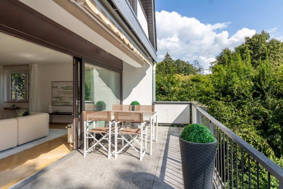 Balkon 1. OG Maisonettewohnung Bremen