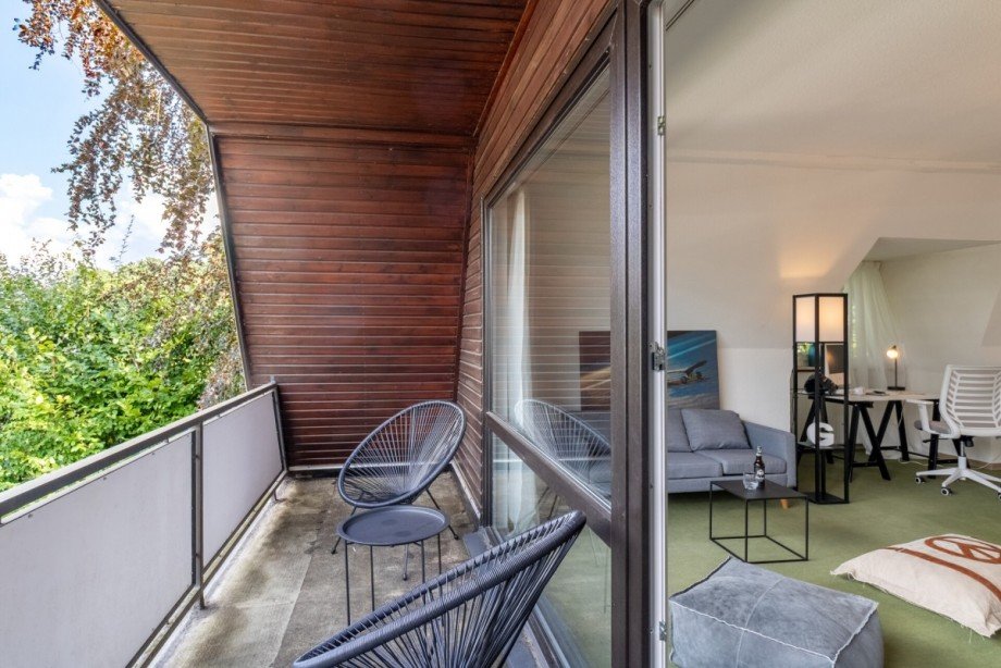 Loggia Zimmer IV Maisonettewohnung Bremen