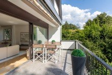 Balkon 1. OG Maisonettewohnung - Wohnen mit Hauscharakter in der Gartenstadt  Bremen Vahr