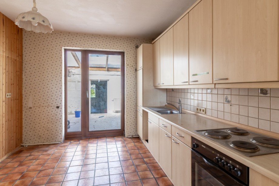 K�che mit Zugang zum Wintergarten Doppelhaush�lfte Horst (Holstein)