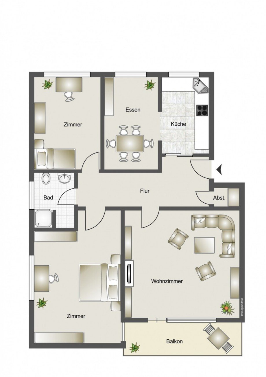  Etagenwohnung Wedel