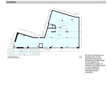 Grundriss Premiumlage am Wasser - Gewerbefl�che in der Hamburger HafenCity