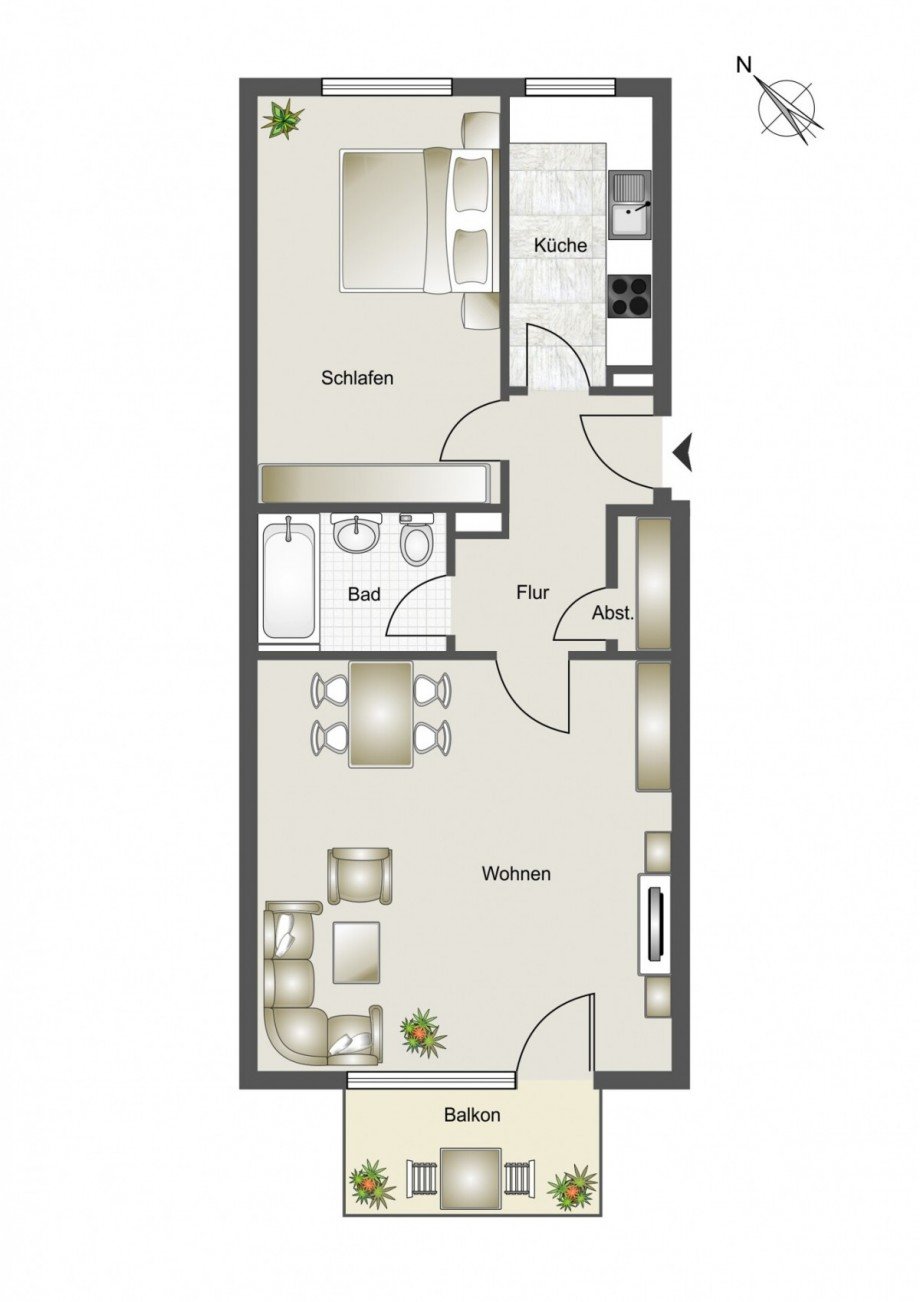 Grundriss Etagenwohnung Schenefeld