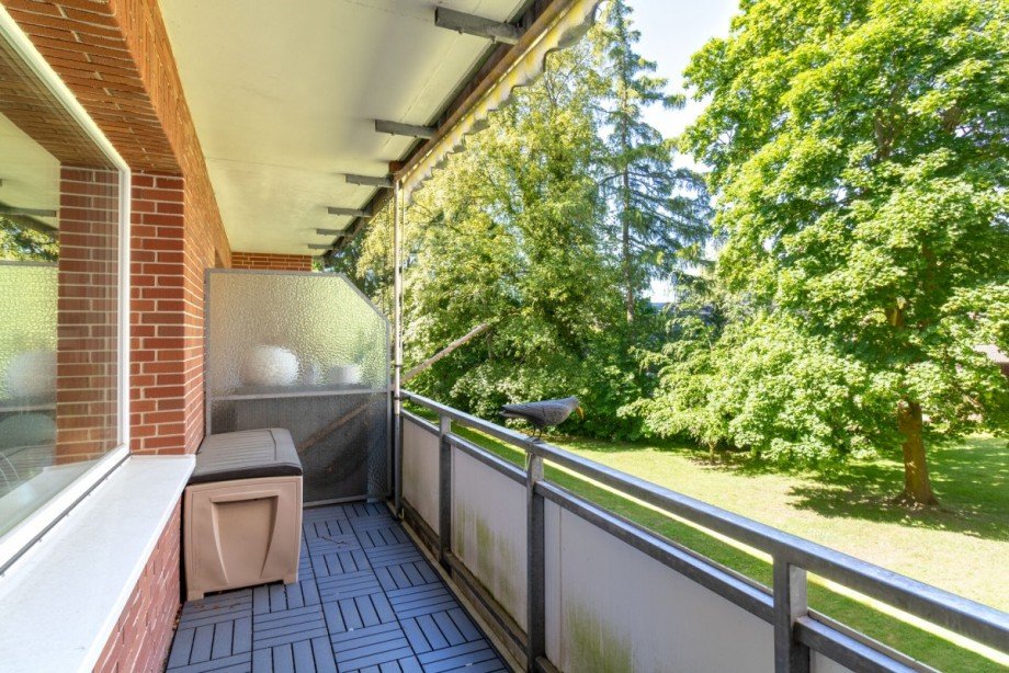 Gro�er Balkon Etagenwohnung Wedel