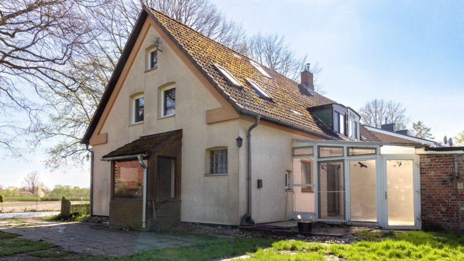 Eingang Doppelhaush�lfte Horst (Holstein)