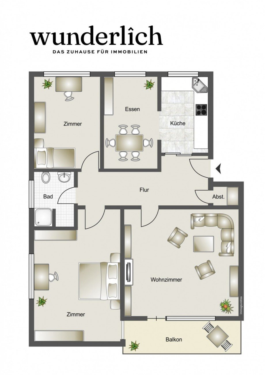 Grundriss Etagenwohnung Wedel